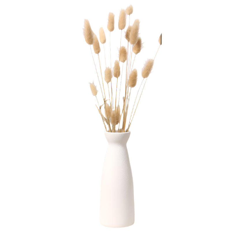 Minimal White & Black Porcelain Vases
