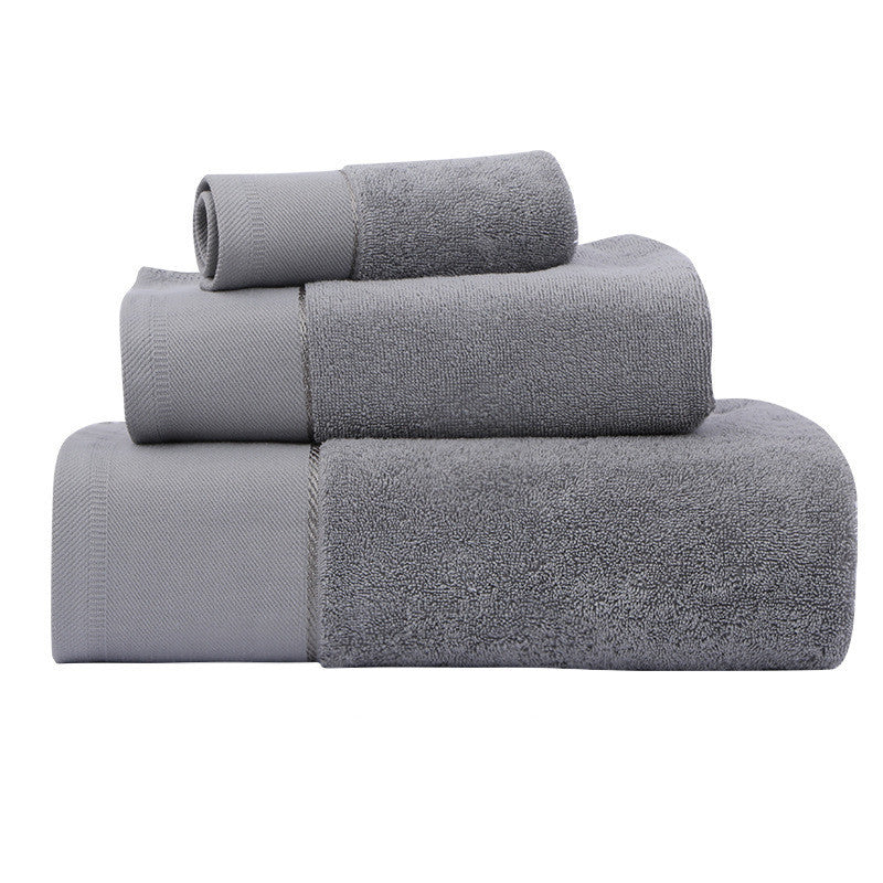 Set of 3 Cotton Bath Towel