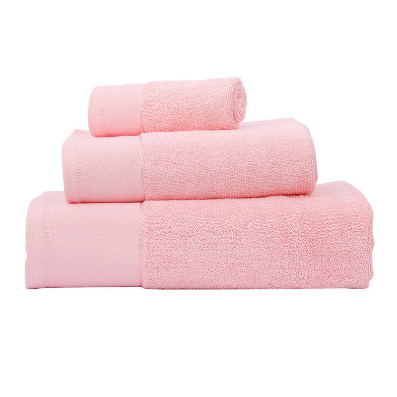 Set of 3 Cotton Bath Towel