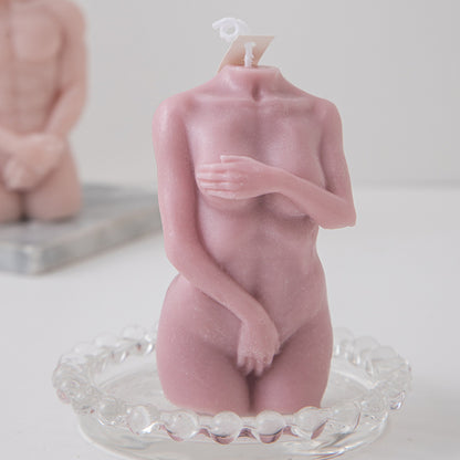 Body-Shaped Aromatherapy Candles