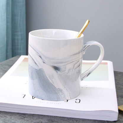 elegant ceramic coffee mug grey