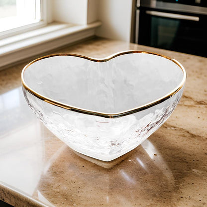 Heart-Shaped Bowl Glass