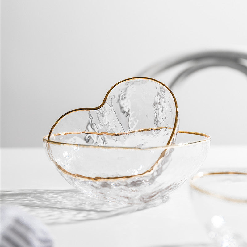 Heart-Shaped Bowl Glass