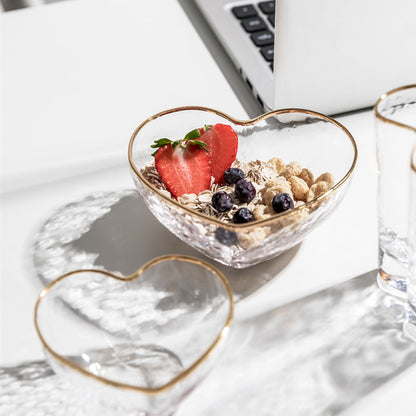 Heart-Shaped Bowl Glass