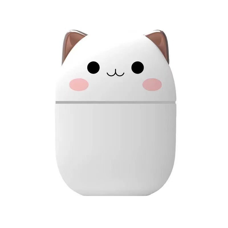 Cute Pet Humidifier For Desktop White 