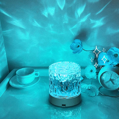 Water Ripple Crystal Lamp Bedroom