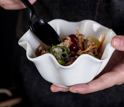 White Ceramic Bowl