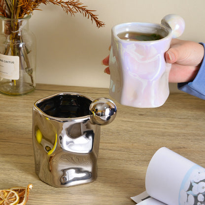 Peculiar -Shaped Ceramic Mug