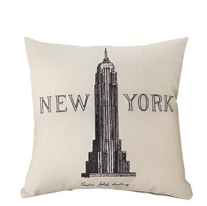 Big Cities Cotton Pillowcases  3