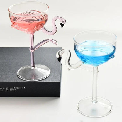 Flamingo Luxury Cocktail Glass