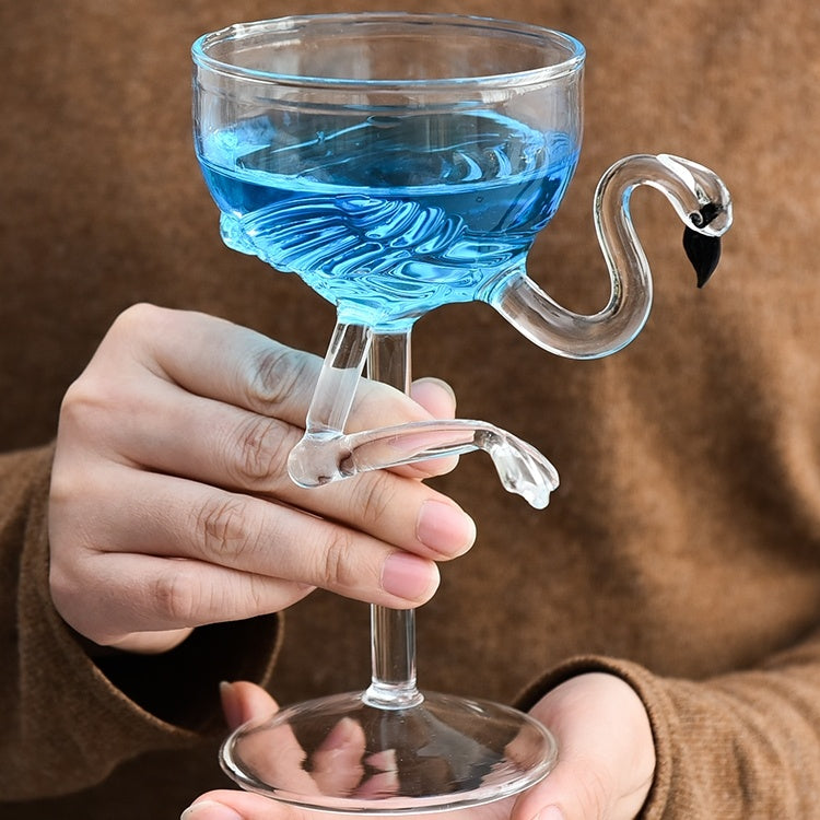 Flamingo Luxury Cocktail Glass 2