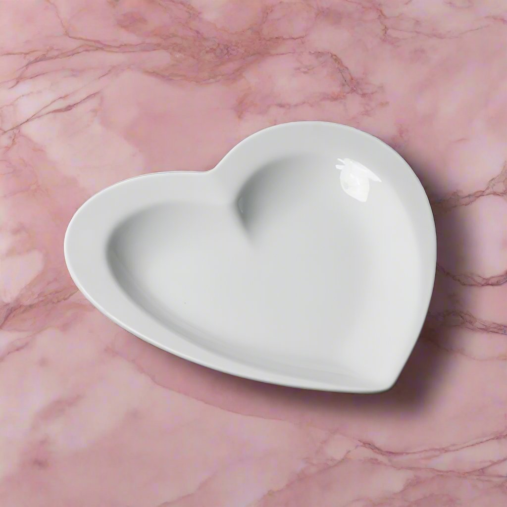 Heart-Shaped Ceramic Plate 4