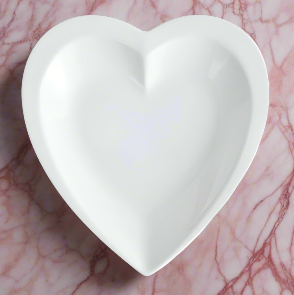 Heart-Shaped Ceramic Plate 6