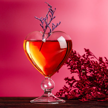 Heart-Shaped Luxury Cocktail Glass  3