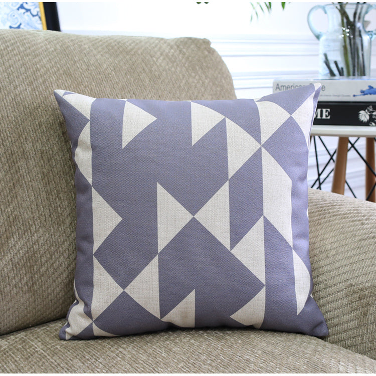 Nordic Geometric Pillowcases 15