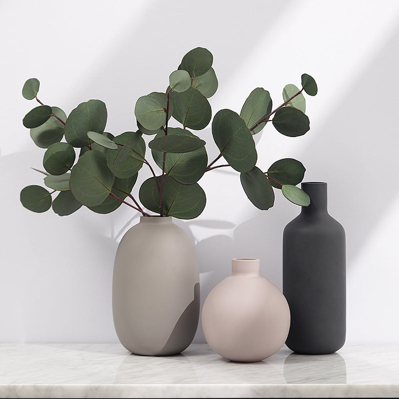 Nordic Minimal Ceramic Vase 6