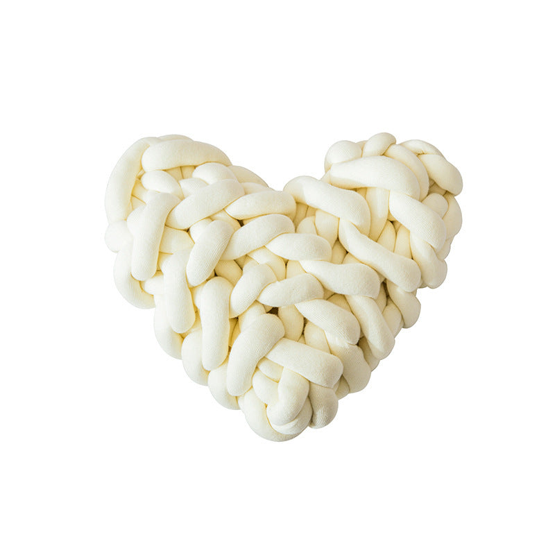 Nordic Pillow Heart-Shaped