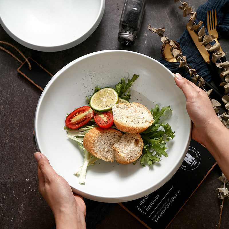 Porcelain Japanese Bowl White 