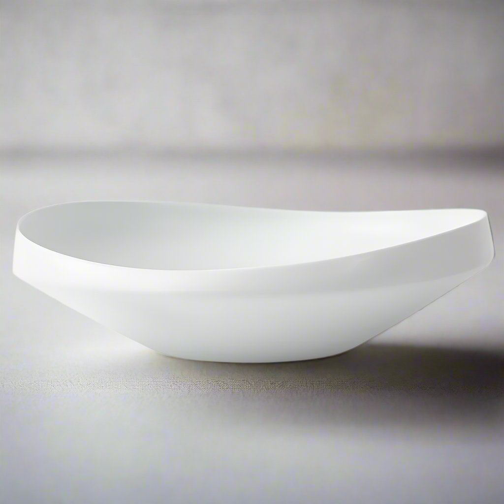 Porcelain Japanese Bowl White  4