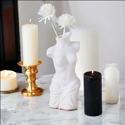 Venus Body Flower Vase White