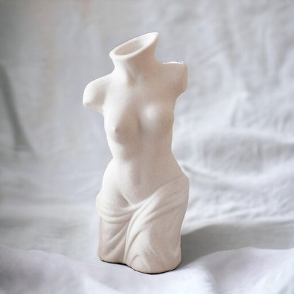 Venus Body Flower Vase White