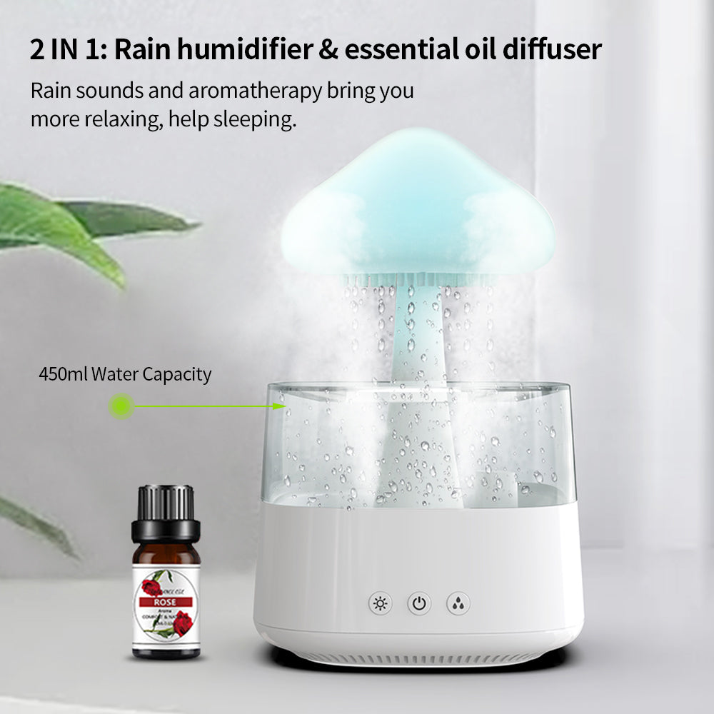 Mushroom Humidifier Water Drop