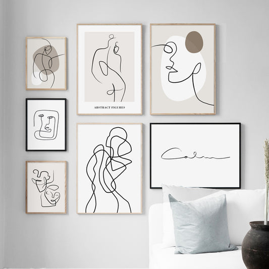 body wall art painting frameless