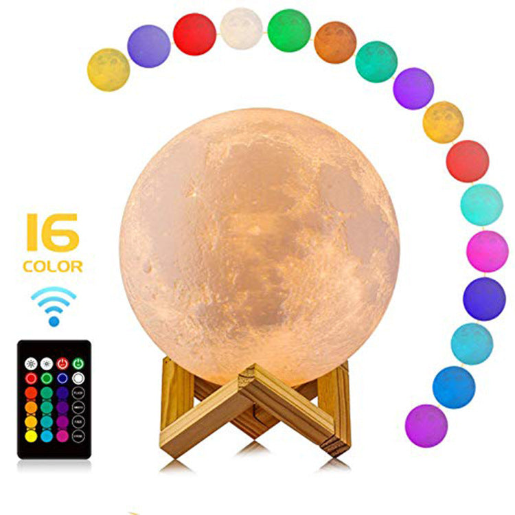 3D Galaxy glow night lamp decor bedroom lamp