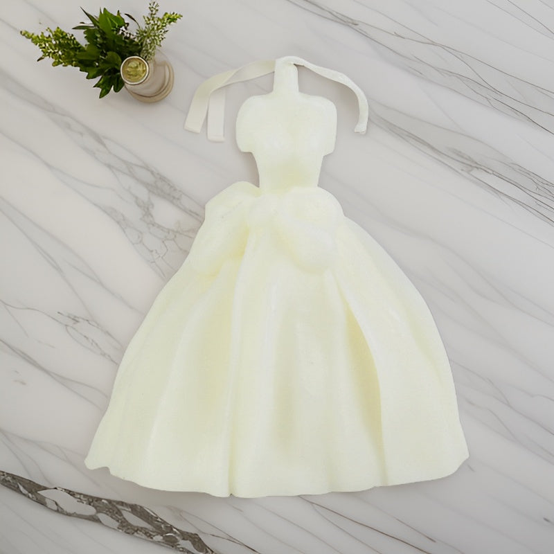 handmade wedding dress princess candle white