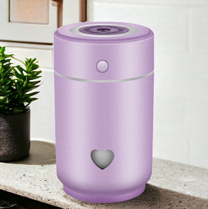 car humidifier air purifier purple