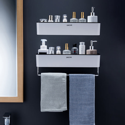 ceramic bathroom shelves white