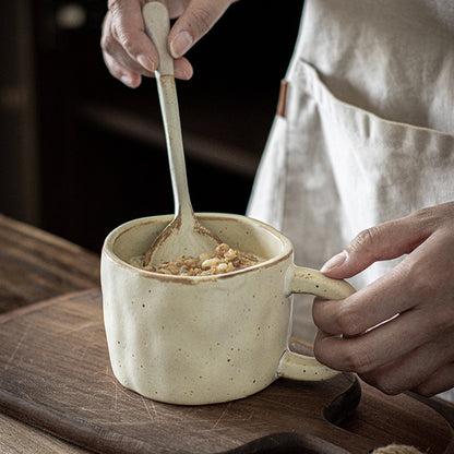 Hand Made Retro Porcelain Mug