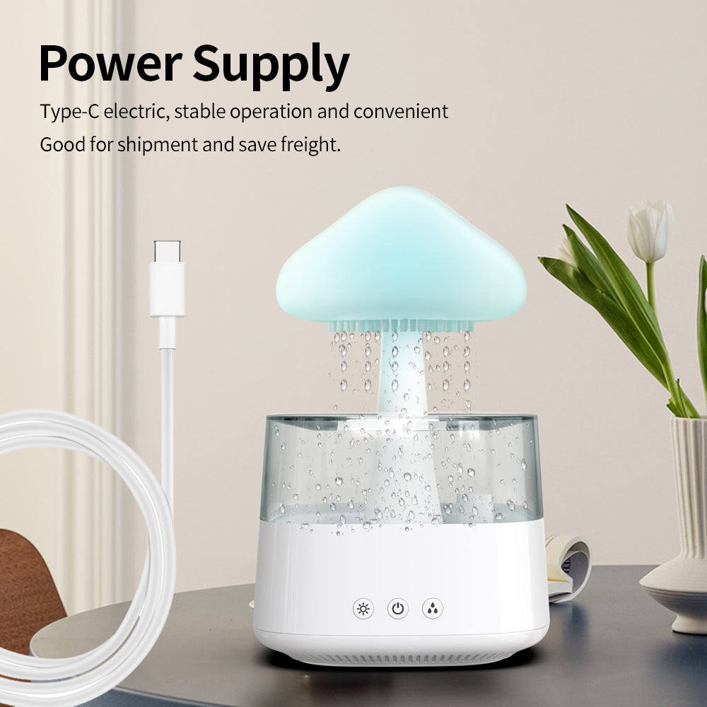 Mushroom Humidifier Water Drop