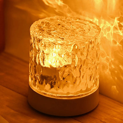 Water Ripple Crystal Lamp Bedroom