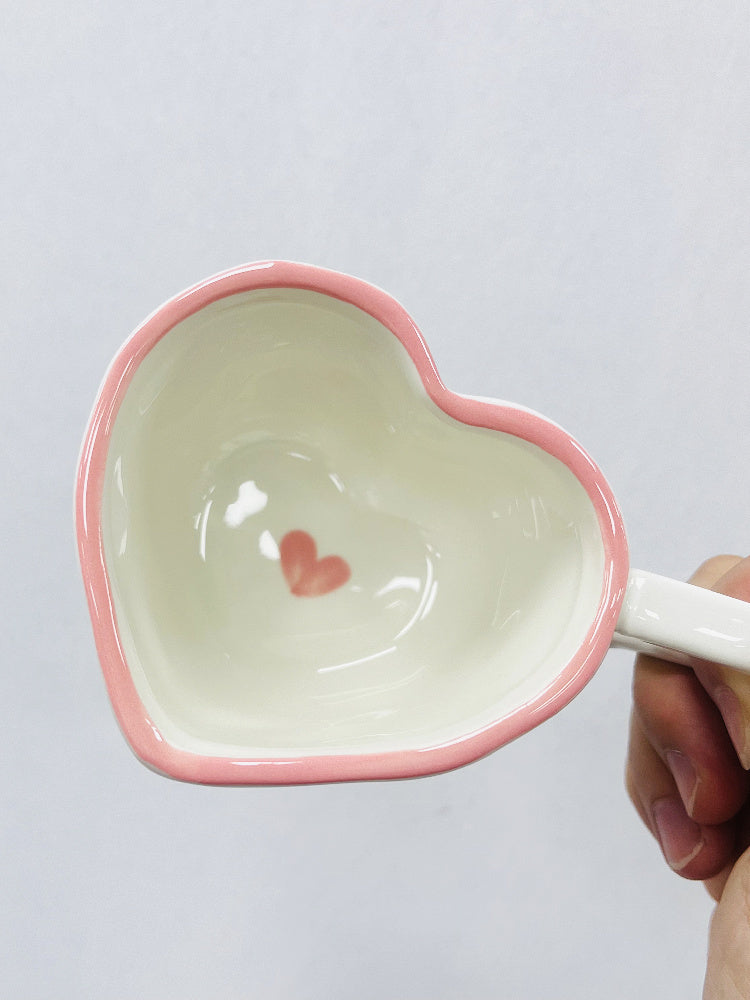 hearts mug love ceramic mug