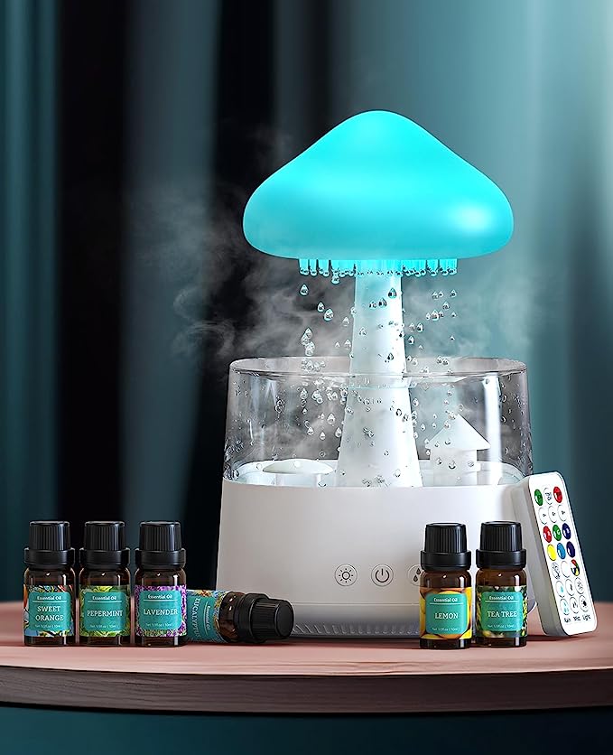 Mushroom Humidifier Water Drop 