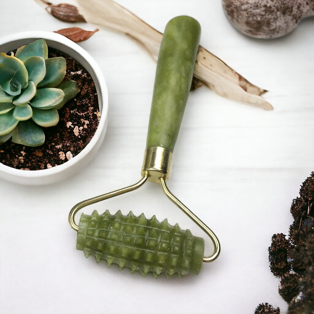 Jade Roller Massage Green