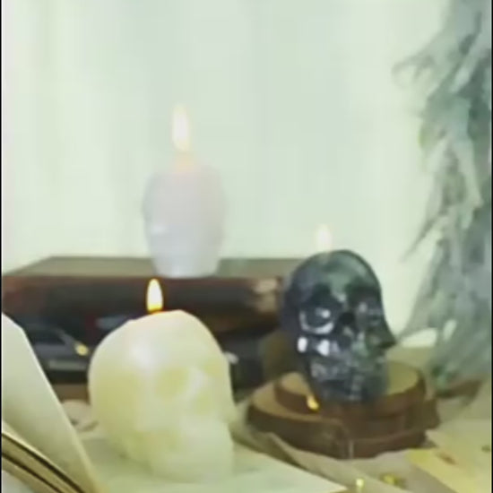 Skull Candles Halloween