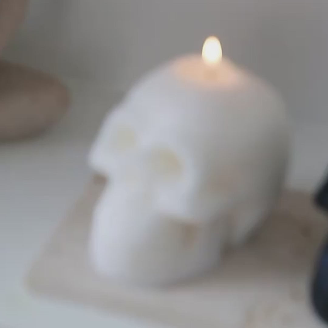 Skull Candles Halloween