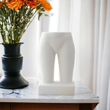 Body Ceramic Vases White